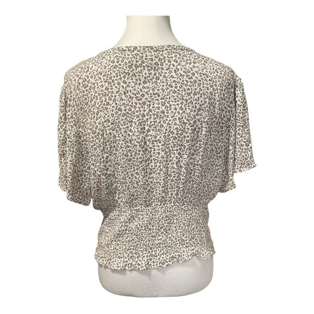 Abercrombie & Fitch Animal Print Top Size XL - Picture 3 of 3